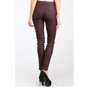 NWOT Club Monaco waxed leggings or jeggings size 0